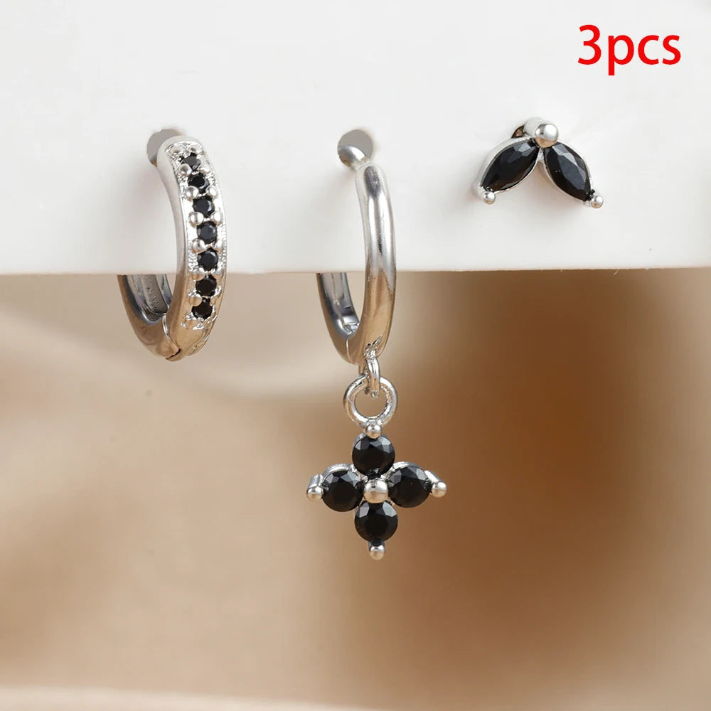 Silver Piercing Set