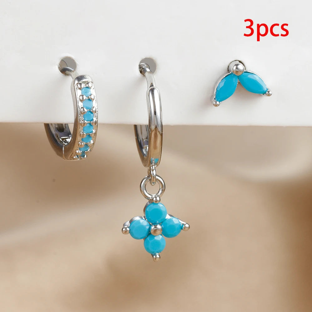 Silver Piercing Set